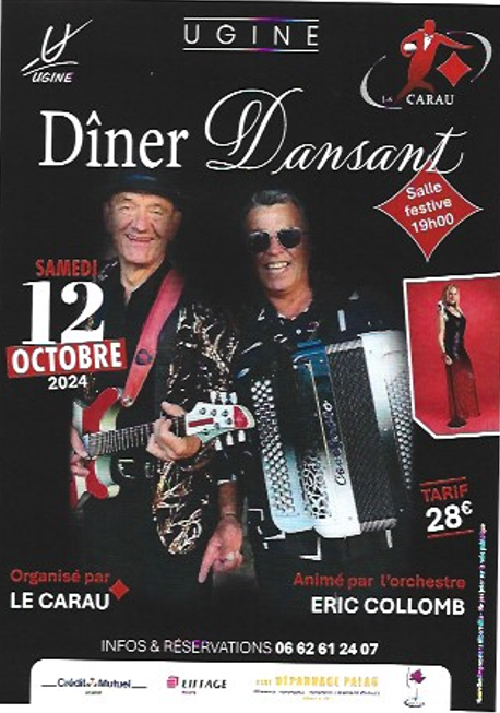 Affiche soiree carau 2024